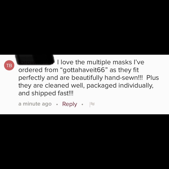 Beach Lovers Double Layered Reversible Face Mask - Picture 6 of 7